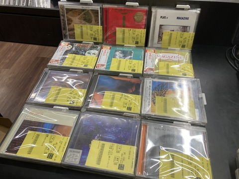 9/10(木)オンラインショップ出品開始！【9/8(火)ROCK中古CD新入荷情報