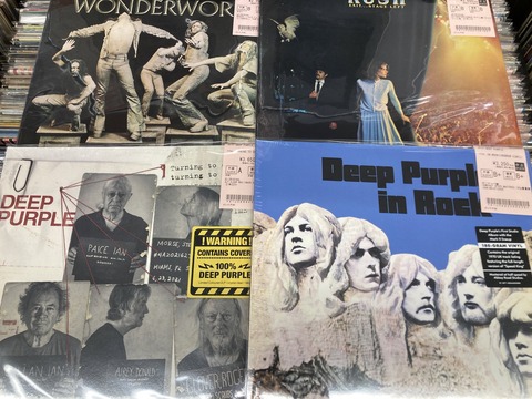10/28(火) METAL中古レコード新入荷情報】英米ROCK~HR/HMを中心に中古