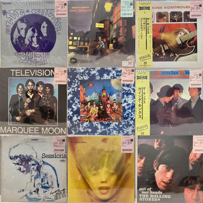 10/9(木) ROCK中古レコード新入荷情報】秋のUKロック祭り！！ MODS