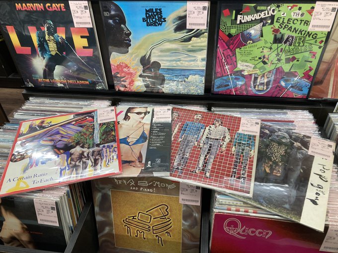 11/3(月)ROCK/POPS中古レコード入荷情報】POP GROUP、JAMES CHANCE、A