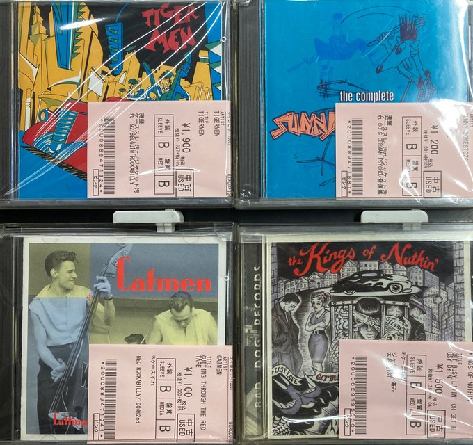 2/15(木) PUNK中古CD新着情報】サイコビリー！EMO！ハードコア
