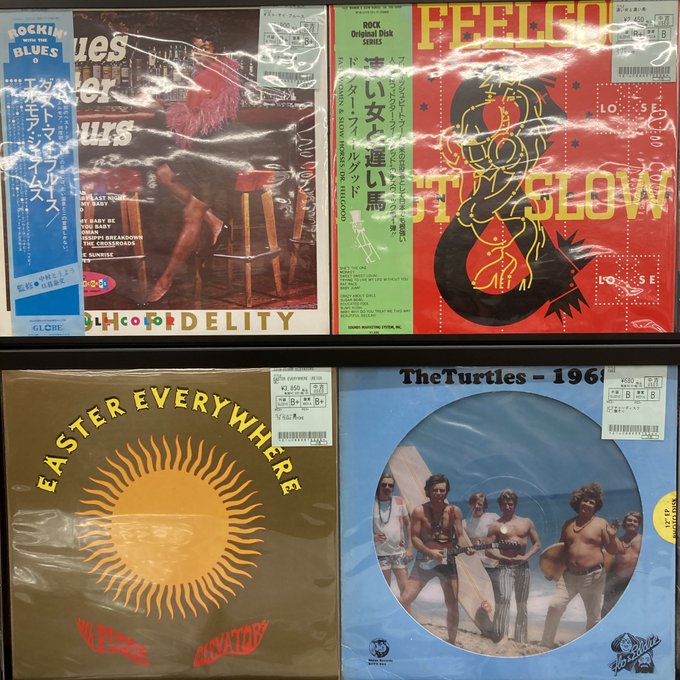 中古レコード たくさん