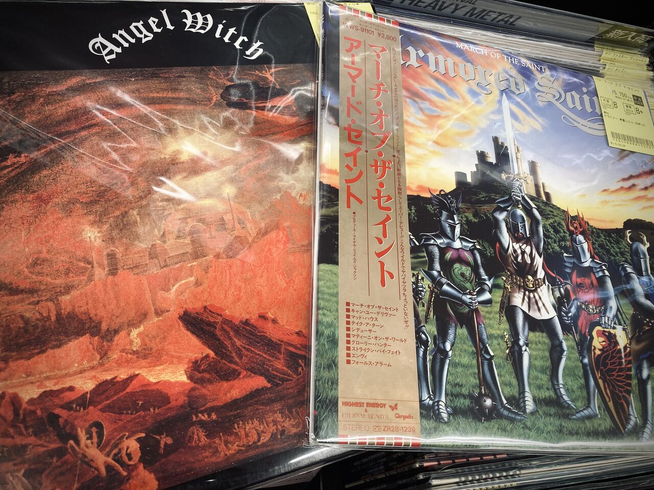 9/11(金)METAL中古レコード新入荷情報】帯付多数！レアな廃盤タイトル