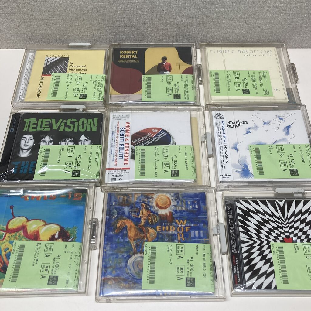 10/9(金)ROCK中古CD新入荷情報】秋だ！フォールがまとまって入荷