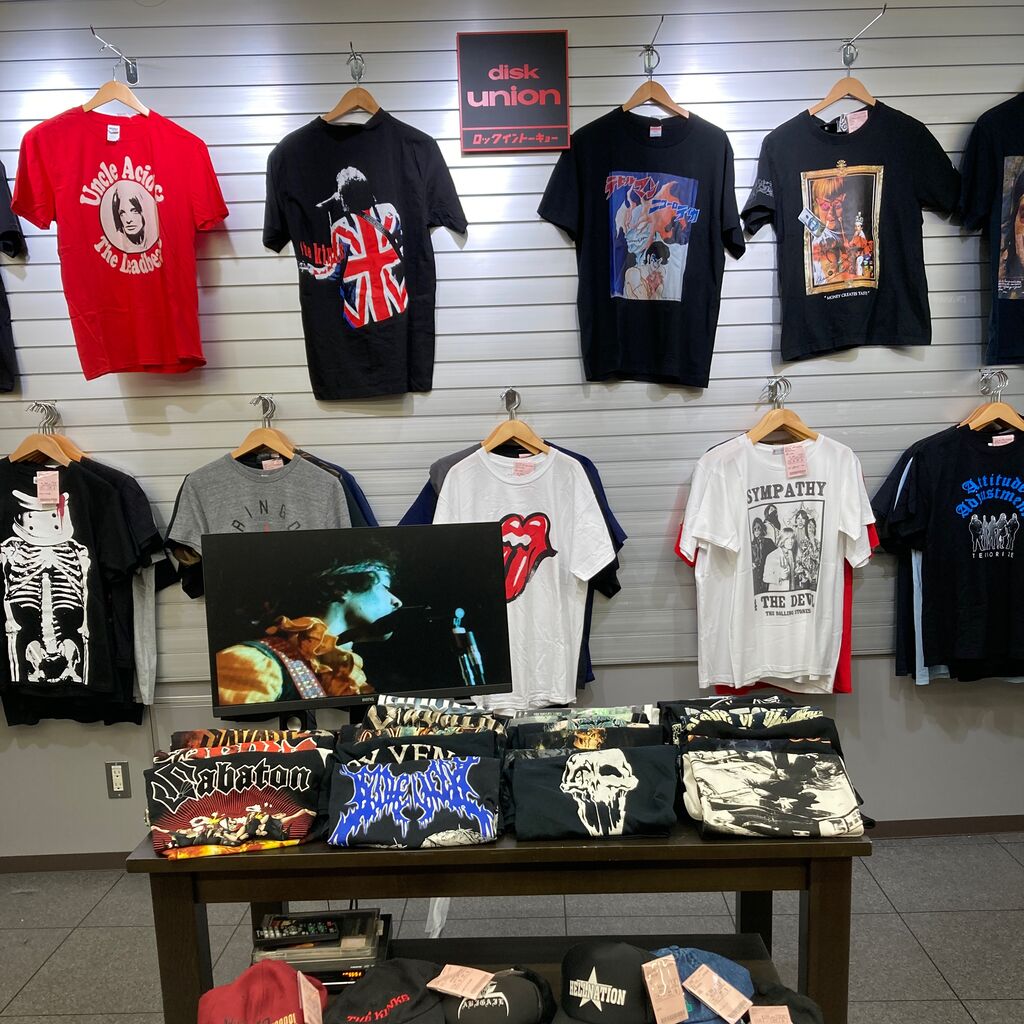 古着バンドTシャツ大展開！ : diskunion ROCK in TOKYO