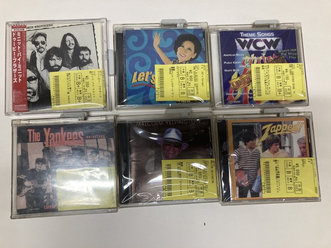 6/9(月)ROCK中古CD新入荷情報】王道タイトルからAOR、ガレージまで