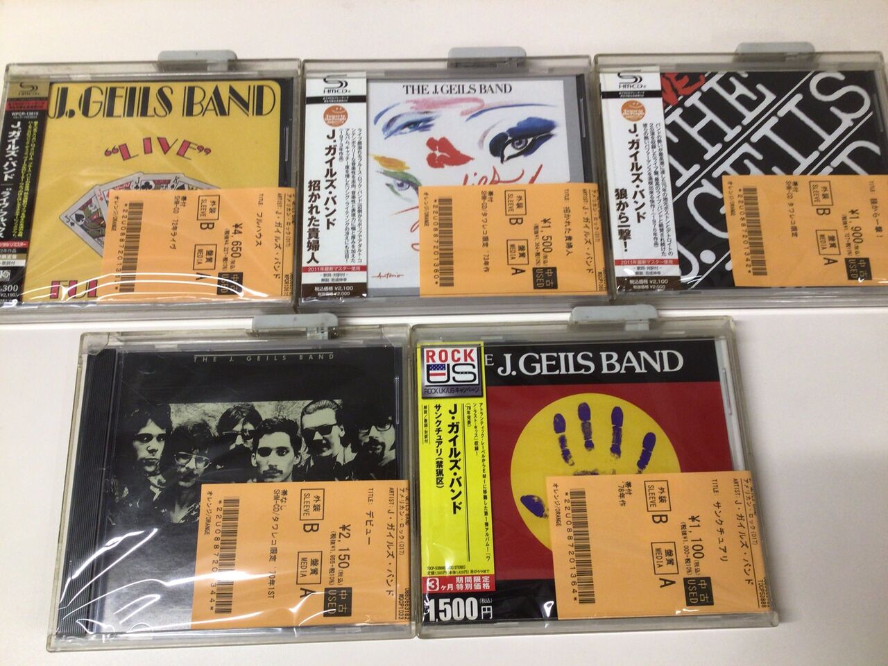 6/24(水)ROCK中古CD新入荷情報】ROCK名盤！定番タイトル多数！まとめて 