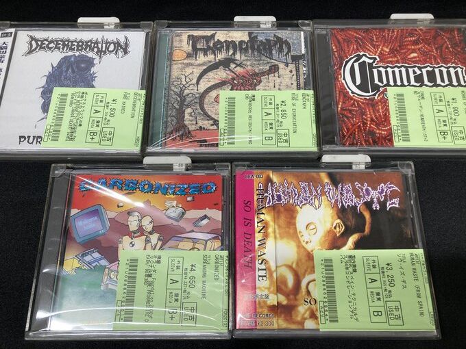 3/1(土)METAL中古CD新入荷情報】DEATH,THRASHを中心に貴重な廃盤 3/1(土)METAL中古CD新入荷情報】DEATH,THRASHを中心に貴重な廃盤