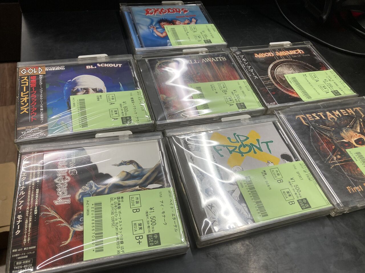 5/21(木)METAL中古CD入荷情報】Thrash～Metal Coreまで盛り沢山