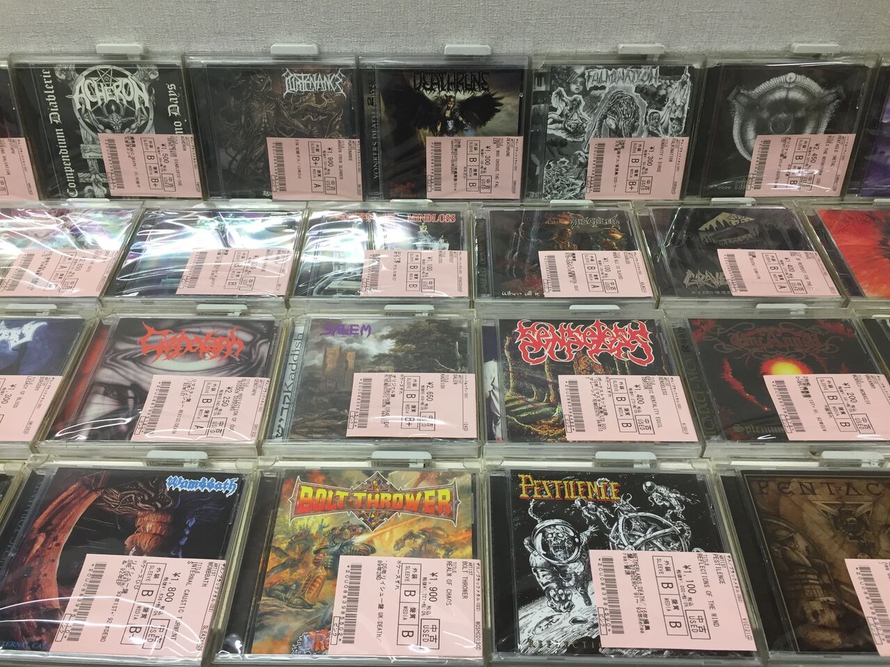 11/27(日) METAL中古CD新入荷情報】OLD SCHOOL DEATH METAL大量入荷