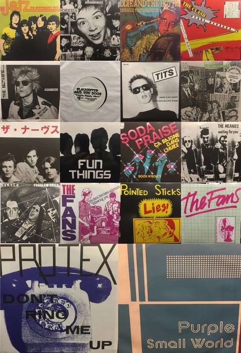 【価格入りリスト更新】2/23(木祝)『70'S PUNK廃盤レコードSALE