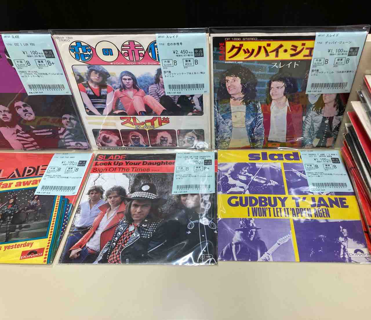オンライン出品開始！【7月27日ROCK中古レコード新入荷情報】7インチ約