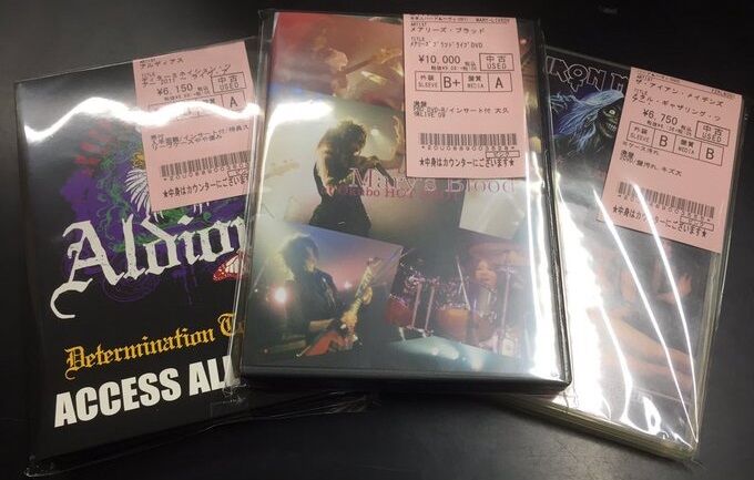 9/2(土) METAL中古DVD新入荷情報】HR/HMオールジャンルDVD一挙