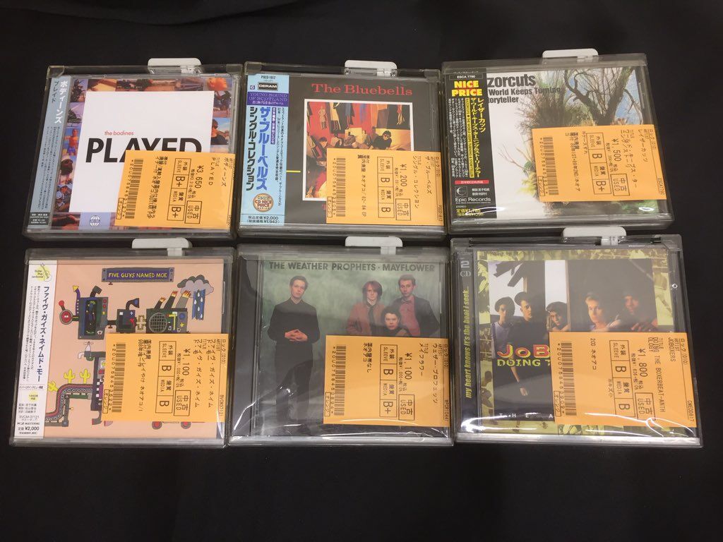 7/29(土) ROCK中古CD新入荷情報】ネオアコ、NEW WAVE/POST PUNK 7/29(土) ROCK中古CD新入荷情報】ネオアコ、NEW WAVE/POST PUNK
