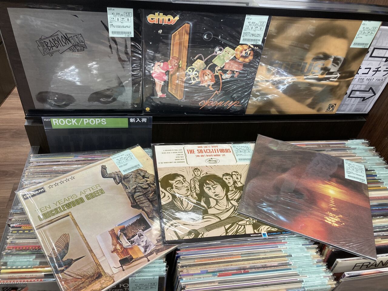 6/28(金) ROCK中古アナログ新入荷情報】PROGRESSIVE ROCK中心に