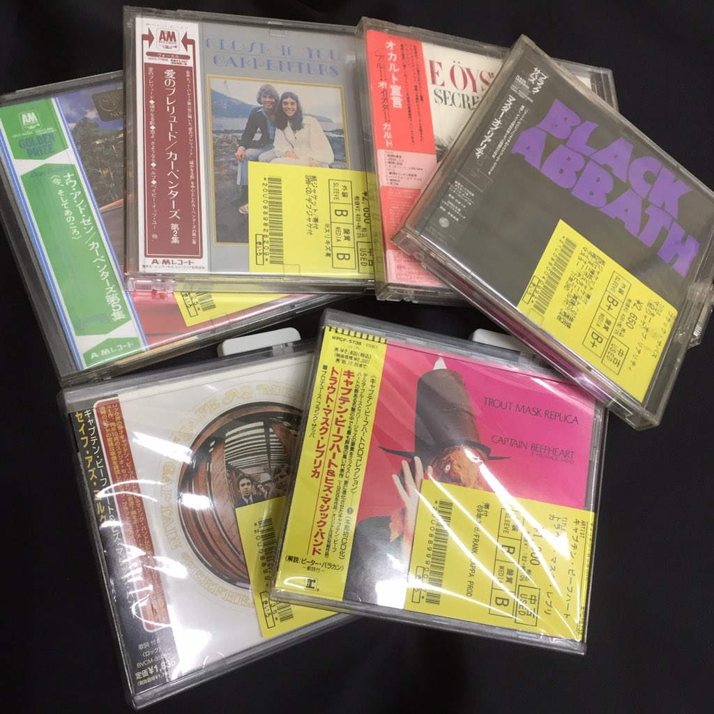 11/2(木) ROCK中古CD新入荷情報】60~80's ROCK定番~稀少タイトルの国内盤帯付CDがまとまって入荷!!! : diskunion ROCK in TOKYO 11/2(木) ROCK中古CD新入荷情報】60~80's ROCK定番~稀少タイトルの国内盤帯付CDがまとまって入荷!!! : diskunion ROCK in TOKYO