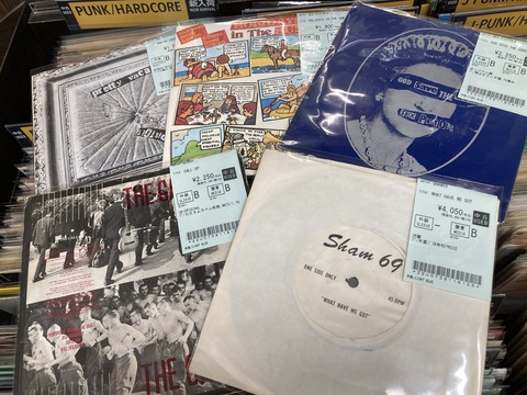 7/22(水)PUNK/HARDCORE中古レコード新入荷情報】70's PUNK/GARAGE, NEO