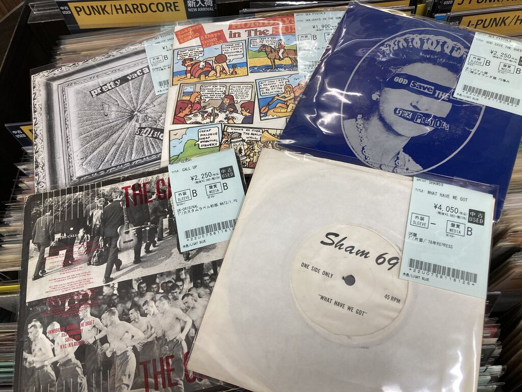 7/22(水)PUNK/HARDCORE中古レコード新入荷情報】70's PUNK/GARAGE, NEO