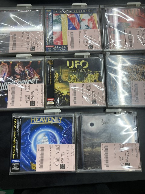 8/17日(月)METAL中古CD新入荷情報】少数ですが豪華内容！各種METAL中古