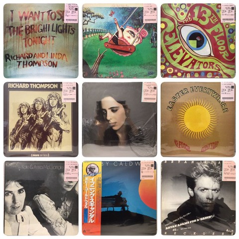 10/27(月)ROCK/POPS中古レコード入荷情報】フォーク/SSW、サイケの名盤