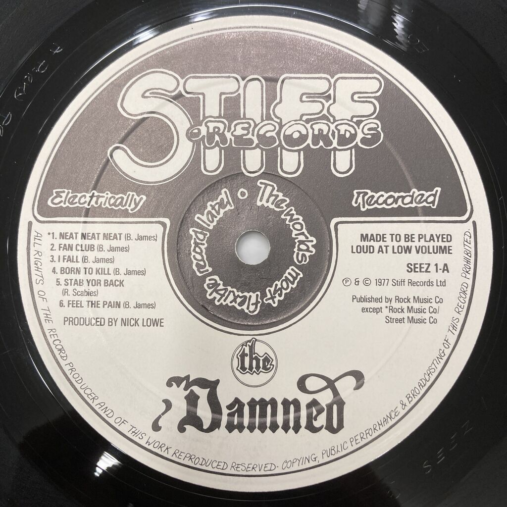 レコード 【UKオリジナル盤Porky Cut刻印】The Damned 2nd