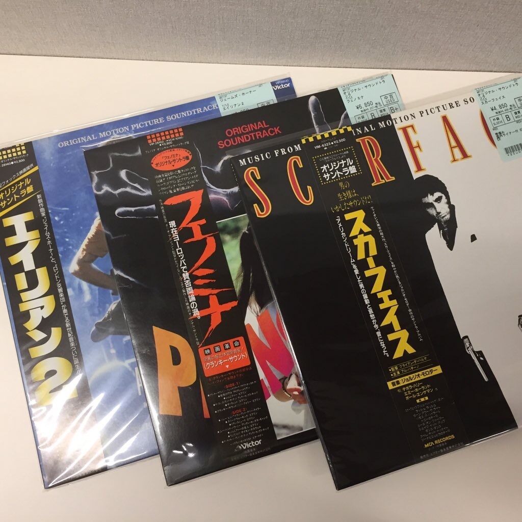 国内初の直営店 中古レコード新入荷情報】名画サウンドトラックが国内盤を中心に 洋楽