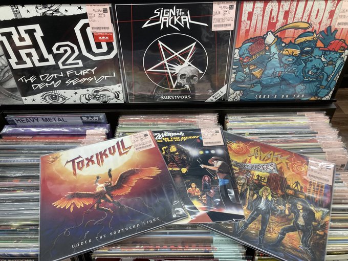 10/14(火) METAL中古レコード新入荷情報】正統派、THRASH