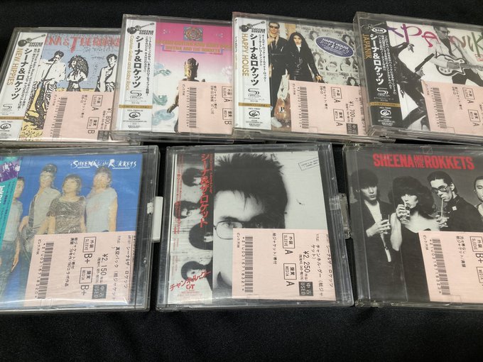 CD まとめ売り 5/18(日)J-POP中古CD新入荷情報】シーナ&ザ・ロケッツをはじめ