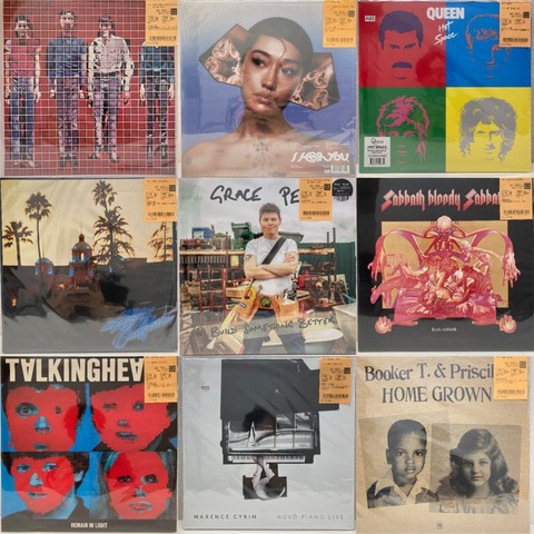 8/14(木) ROCK/POPS中古レコード新入荷情報】往年の名盤から