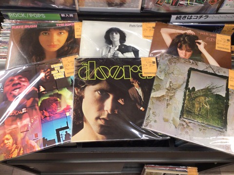 💛6月29日ROCK中古レコード新入荷情報💛】DOORSやPATTI SMITH、RY