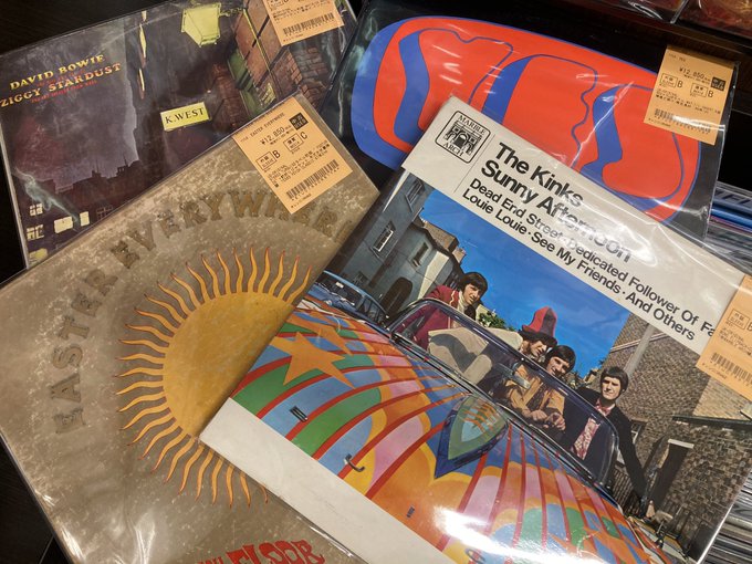 3/24(月)ROCK中古レコード入荷情報】60's~70's ROCKオリジナル 3/24(月)ROCK中古レコード入荷情報】60's~70's ROCKオリジナル