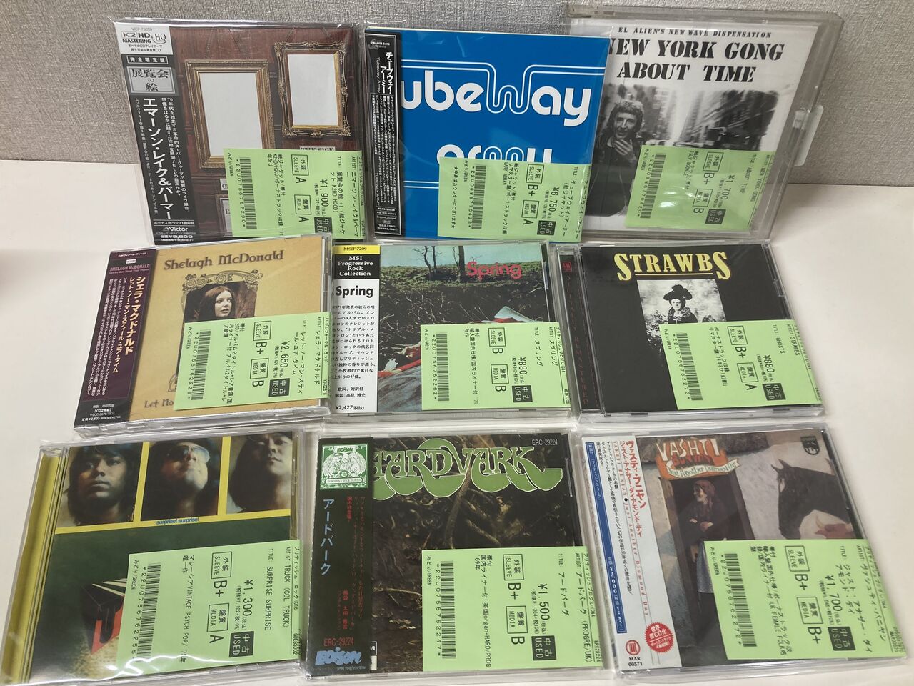 5/25(月)PROGRESSIVE ROCK中古CD入荷情報】PROGRESSIVE ROCK新着中古CD