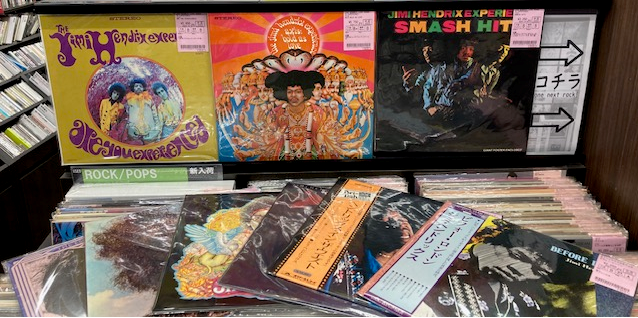 7/31(水)ROCK中古レコード新入荷情報】国内盤＆ジミヘンが入荷中