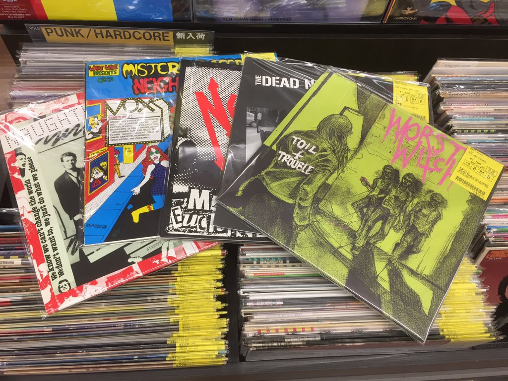 5/22(月) PUNK中古RD新入荷情報】70's PUNK, 80's EURO HC中心にPUNK