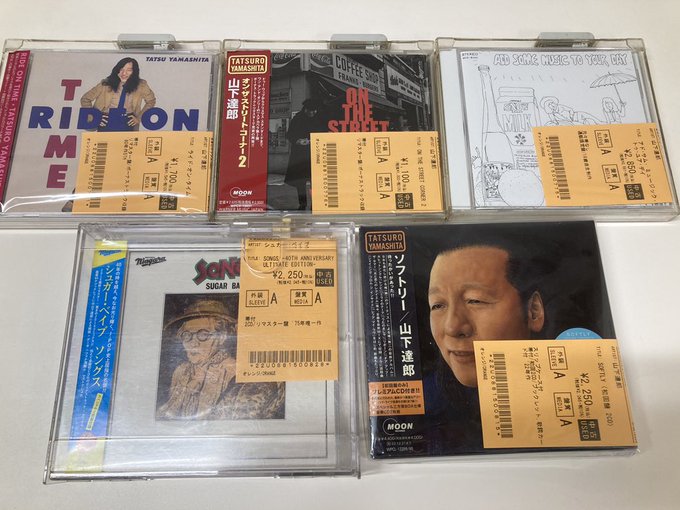8/10(日) 日本のロック/ポップス中古CD新入荷情報】山下達郎、竹内