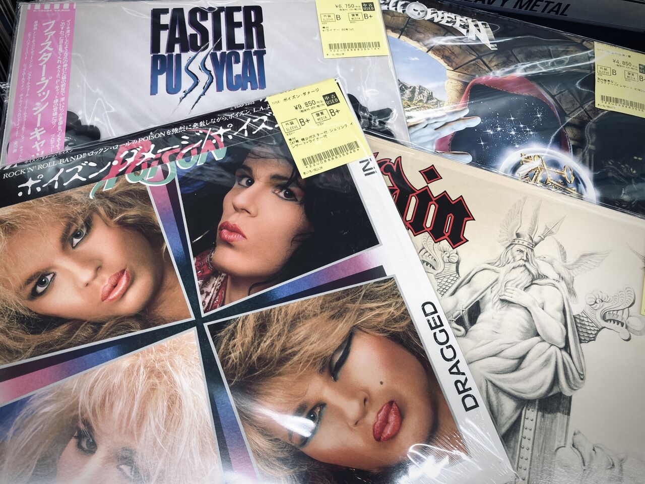 9/11(金)METAL中古レコード新入荷情報】帯付多数！レアな廃盤タイトル