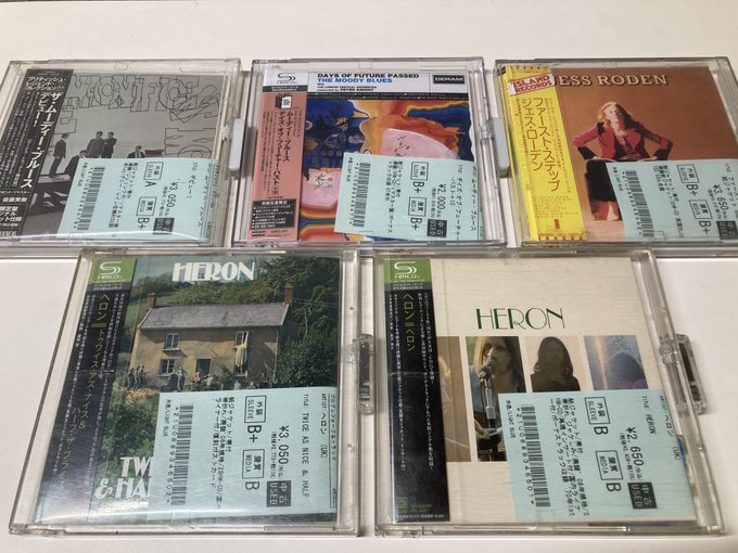 4/13(日)ROCK中古CD新入荷情報②】紙ジャケCD大放出！他にも廃盤