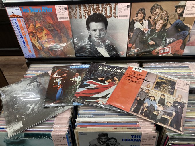 10/9(木) ROCK中古レコード新入荷情報】秋のUKロック祭り！！ MODS