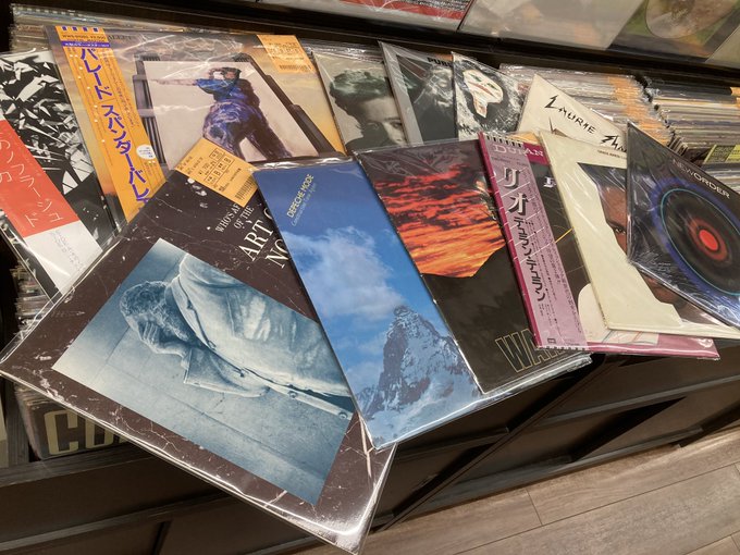 3/10(月)「ROCK中古アナログ新着情報～NEW WAVE/ネオアコから
