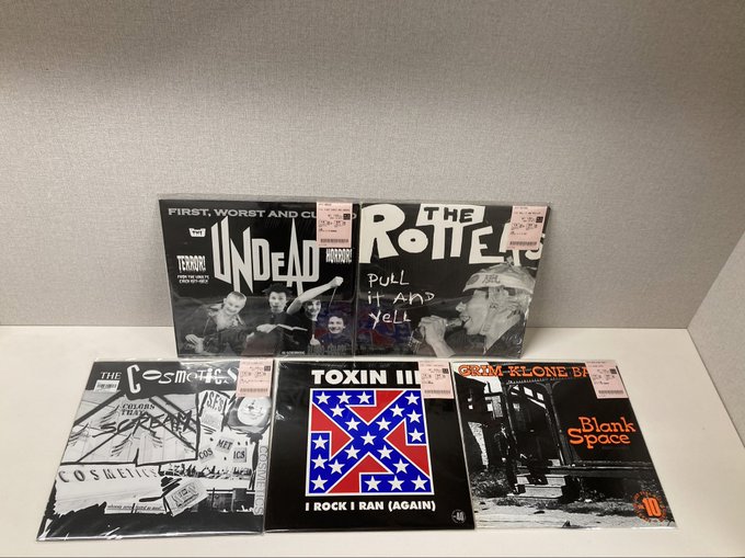 10/22(水) PUNK中古レコード新入荷情報！】70's CULT PUNK/KBD