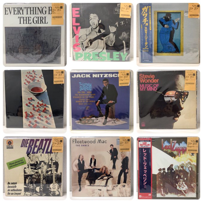 9/2(火)ROCK/POPS中古レコード新入荷情報】SSW～ネオアコ、AORも