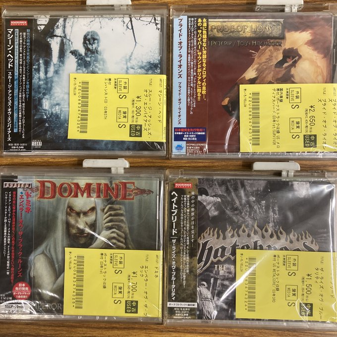11/30(日)METAL中古CD新入荷情報】 : diskunion ROCK in TOKYO