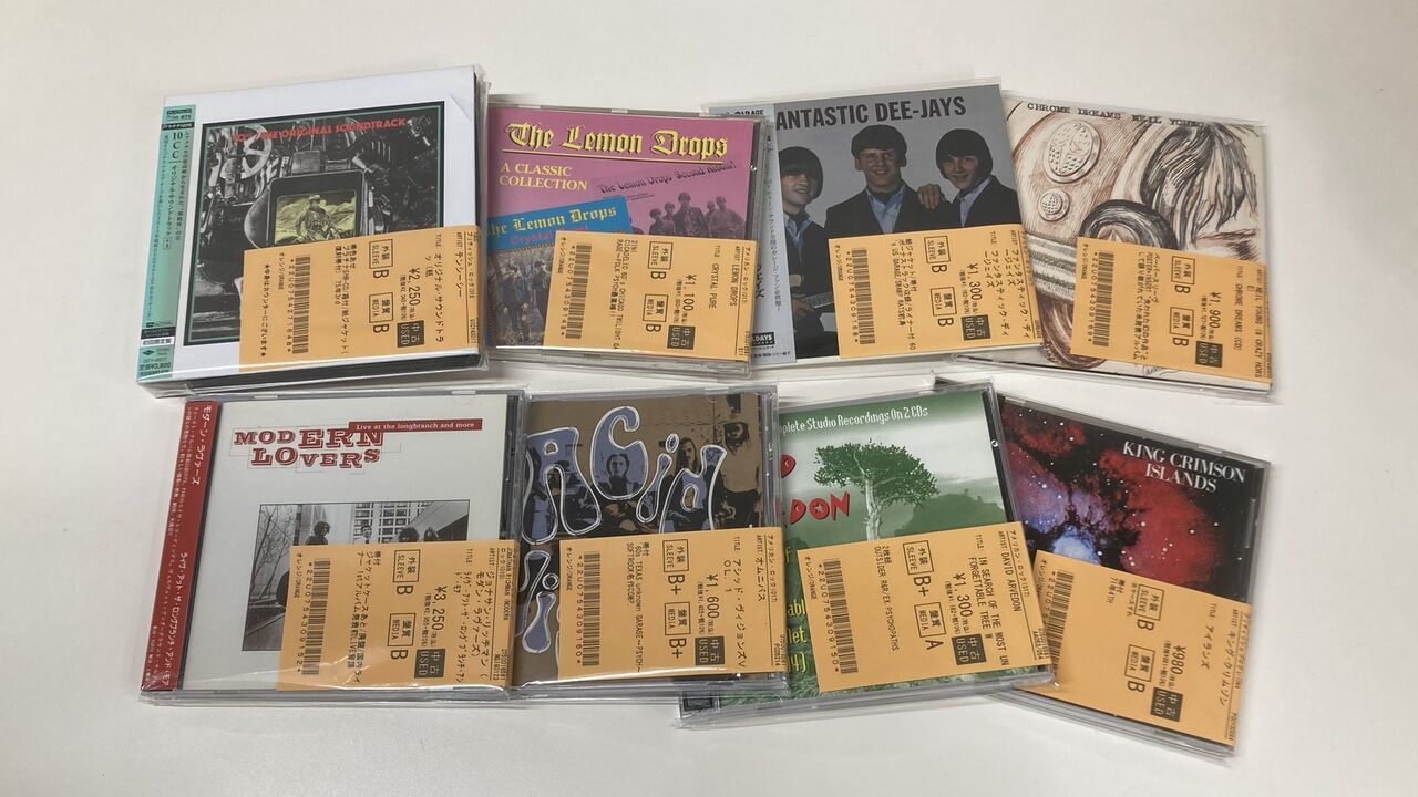 1/13(火)ROCK中古CD入荷情報】GARAGE良質コンピ、BOXセット他多数入荷