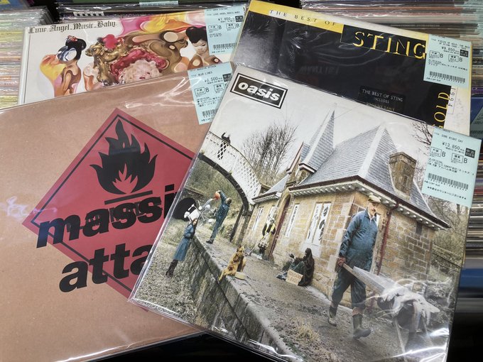 oasis 12inch レコード 新品② 9/9(火) ROCK/POPS中古レコード新入荷情報】OASIS、MASSIVE