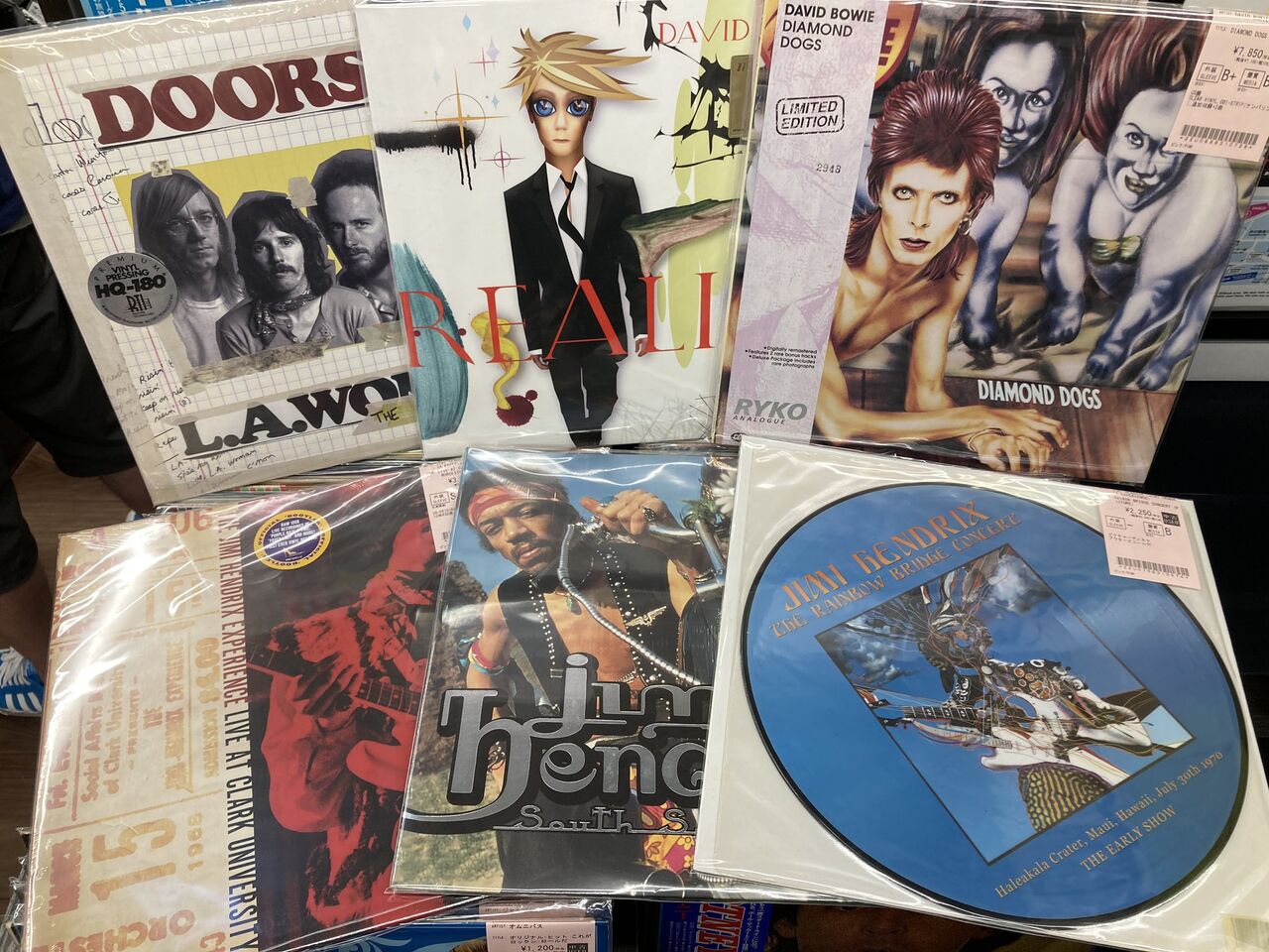 8/8アルバム 8/10オンライン出品開始【8/8(日)ROCK中古レコード新入荷情報