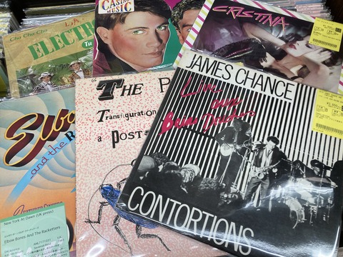 4/7(火)ROCK中古レコード新入荷情報】NEW WAVE~NO WAVE/MUTANT DISCO
