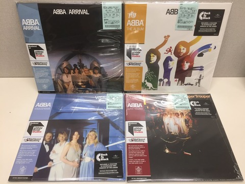 8/1(火) 中古レコード新入荷情報④】ABBA近年高音質盤まとまって