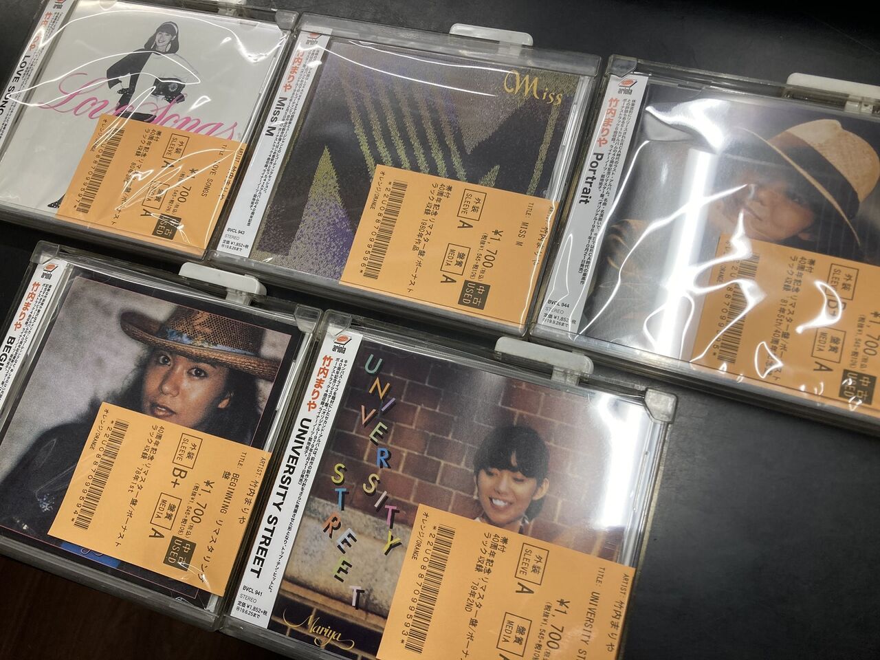 6/24(水)J-POP中古CD新入荷情報】THE MODS、吉田美奈子、竹内まりや