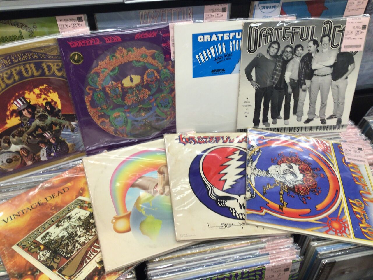 8/29オンライン出品済【8/27(木)ROCK中古レコード新入荷情報】GRATEFUL