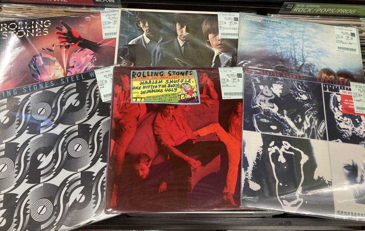 7月14日(火)ROCK中古レコード新着情報】 🎸ROLLING STONESやU2など不朽